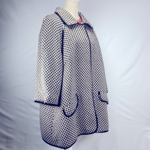 Cable & Gauge Marry Poppins Heavy-Weight Women's 1960’s Style Swing Coat Size 2X - Picture 2 of 7